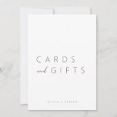 Zeichen für Minimalistische Kalligraphie (Vorderseite)