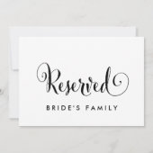 Zeichen für Südliche Belle Calligraphie (Rückseite)