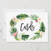 Zeichen für tropische Blumenzauber (Vorderseite)