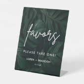 Zeichen für tropische Hochzeiten in Urlaubsort Sockelschild (Vorderseite)