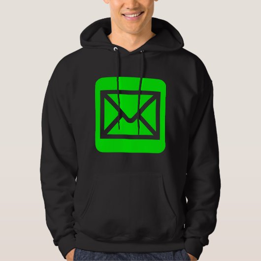 Zeichen für Umschlag - Grün Hoodie (Vorderseite)