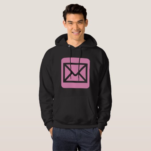 Zeichen für Umschlag - Rosa Hoodie (Vorne ganz)