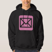 Zeichen für Umschlag - Rosa Hoodie (Vorderseite)