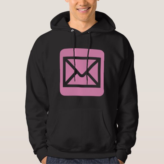Zeichen für Umschlag - Rosa Hoodie (Vorderseite)
