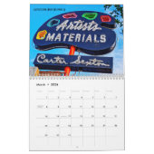 Zeichen für unseren Zeitkalender der Neonfotos Kalender (Mär 2026)