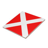 Zeichen für vier nautische Alphabete Fliese (Seite)