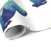 Zeichen für Wasserfarben Geschenkpapier (Rolleneckpunkt)