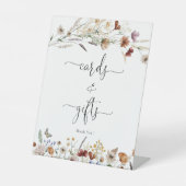 Zeichen für winzige Wildblume Sockelschild (Vorderseite)