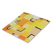 Zeichen in Gelb, Paul Klee Fliese (Seite)