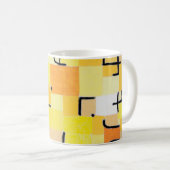 Zeichen in Gelb, Paul Klee Kaffeetasse (VorderseiteRechts)