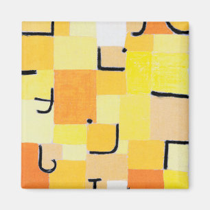 Zeichen in Gelb, Paul Klee Magnet