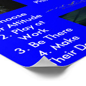 Zeichen ist Ziel... Poster (Ecke)