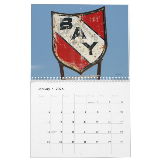 Zeichen-Kalender Kalender (Jan 2026)