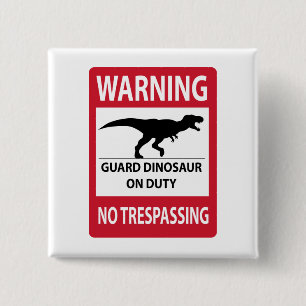 Zeichen "Kein Übertritt" (T-Rex) Button