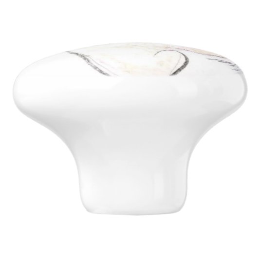 Zeichen ... keramikknauf (Seitenansicht)