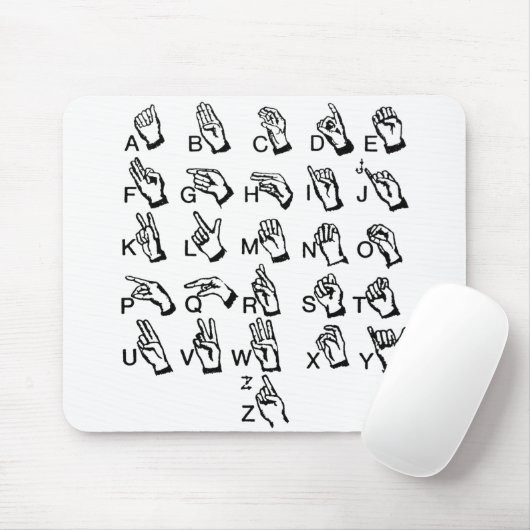 Zeichen Mousepad (Mit Mouse)