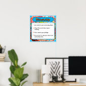 Zeichen-Plakate, Staatsbürgerschaft - 5 von 6 Poster (Heimbüro)