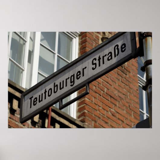 Zeichen Poster (Vorne)