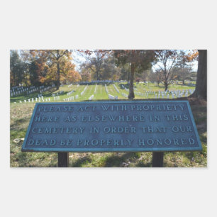 Zeichen respektieren rechteckiger aufkleber