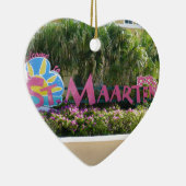 Zeichen St. Maarten Keramikornament (Rechts)