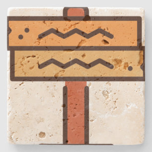 Zeichen Steinuntersetzer