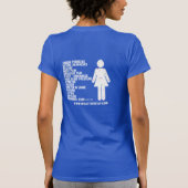 Zeichen u. Symptome T-Shirt (Rückseite)