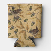 Zeichen und Eicheln auf Honig Dosenkühler (Vorderseite)