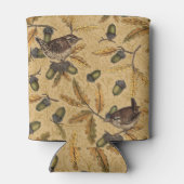 Zeichen und Eicheln auf Honig Dosenkühler (Rückseite)