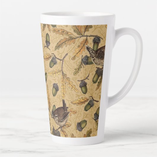 Zeichen und Eicheln auf Honig Milchtasse (Rechts)