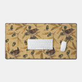 Zeichen und Eicheln auf Honig Schreibtischunterlage (Tastatur & Maus)