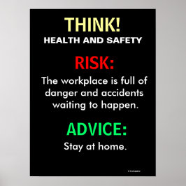 Zeichen und Plakate des Amtes für sonnige Gesundhe