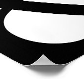 Zeichen und Zeichen von Ampersand Poster (Ecke)