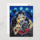 "Zeichen unseres Ausscheidens" Postkarte (Vorne/Hinten)