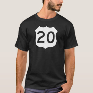 Zeichen US-Weg-20 T-Shirt