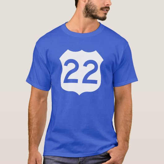 Zeichen US-Weg-22 T-Shirt (Vorderseite)