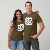 Zeichen US-Weg-35 T-Shirt (Unisex)