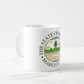 Zeichen Vermont Kaffeetasse (Vorderseite Links)