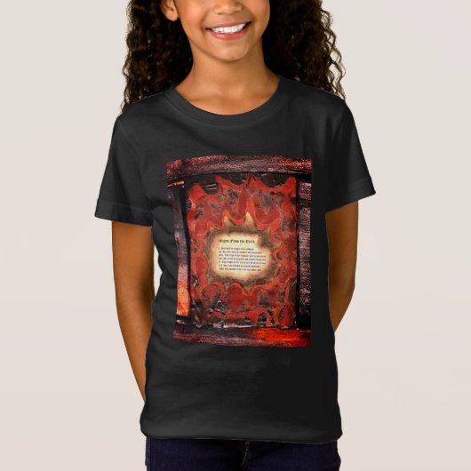 Zeichen von der Erde T-Shirt (Vorderseite)