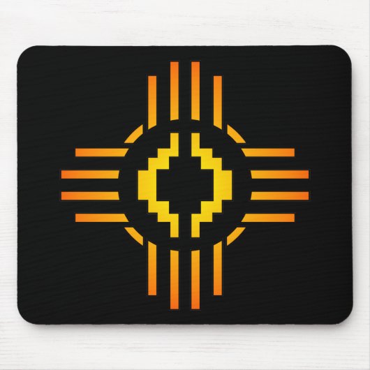 Zeichen Zias Sun Mousepad (Vorne)