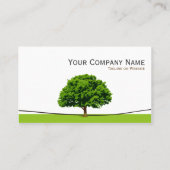 Zeichenbaumsymbol - Beruflicher Treppendienst Visitenkarte (Rückseite)