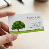 Zeichenbaumsymbol - Beruflicher Treppendienst Visitenkarte