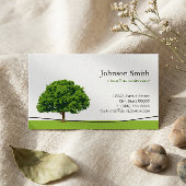 Zeichenbaumsymbol - Beruflicher Treppendienst Visitenkarte