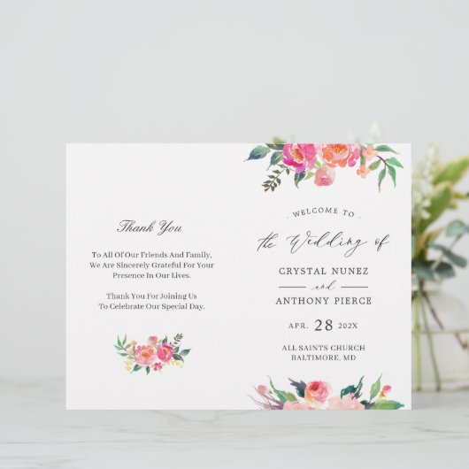 ZEICHENBLOOMS-Blumenstrauß (Stehend Vorderseite)