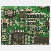 ZEICHENBOARD FLEECEDECKE (Vorderseite (Horizontal))