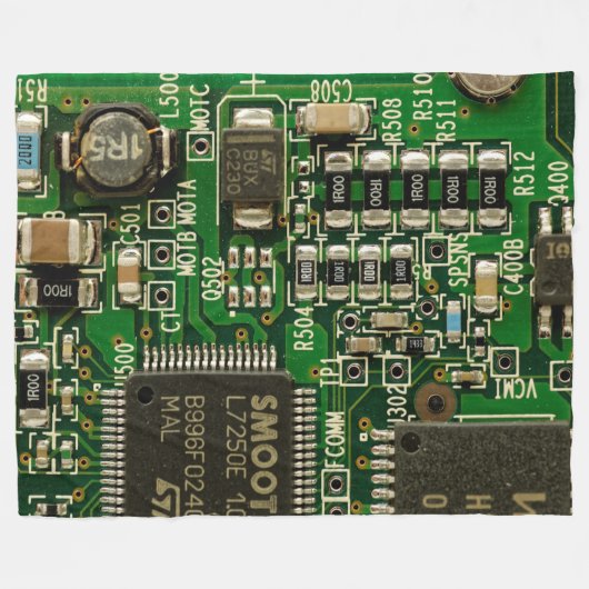 ZEICHENBOARD FLEECEDECKE (Vorderseite (Horizontal))