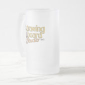ZEICHENBRETT STUDIO MATTGLAS BIERGLAS (Vorderseite Links)