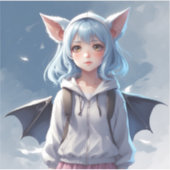 Zeichendesign#4 Aufkleber (Vorderseite)