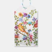 ZEICHENDRUCKEN GELBE BIRD GESCHENKANHÄNGER (Vorderseite)