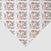 ZEICHENDRUCKEN GELBE BIRD SEIDENPAPIER (Ausschnitt)