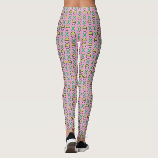 Zeichenfolgen für grafische Symbole in beliebiger Leggings (Rückseite)